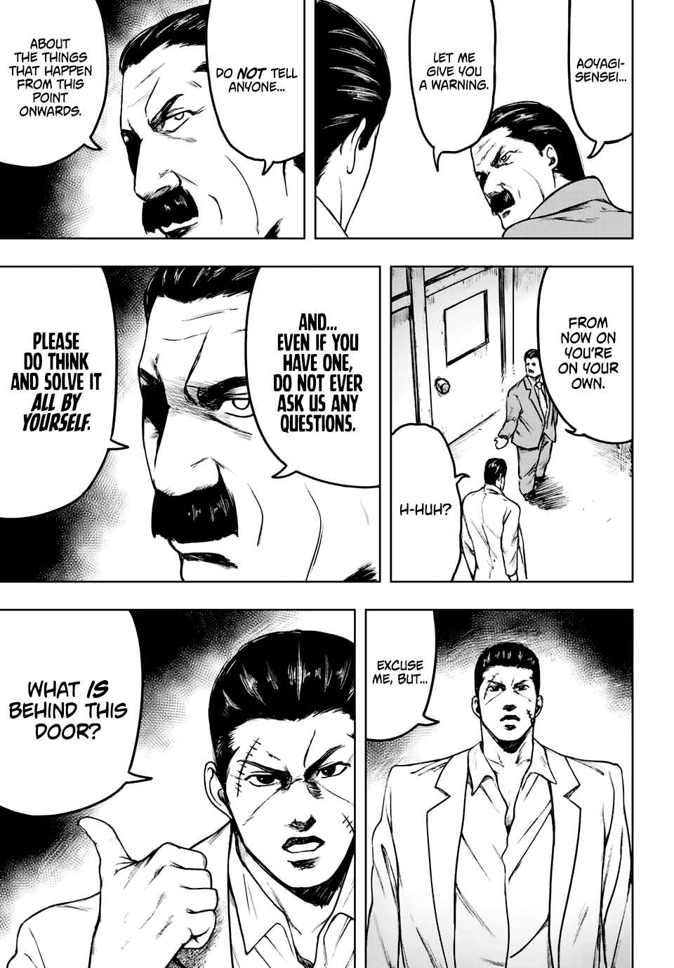 Page 7 Chapter 2 Cromartie High School: Staff Room