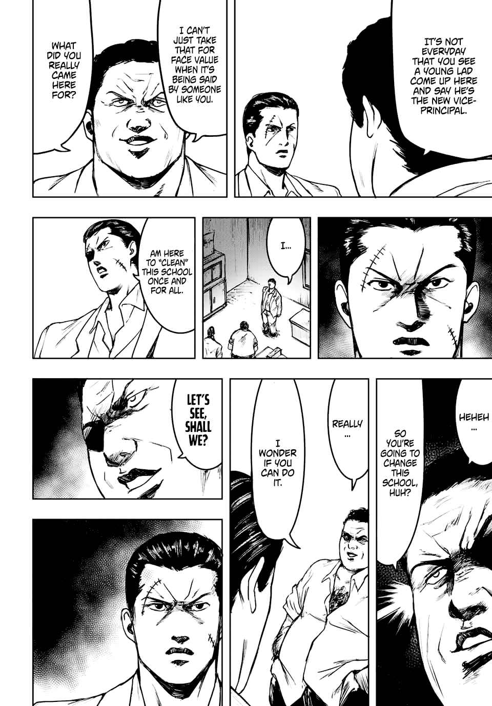 Page 12 Chapter 1 Cromartie High School: Staff Room