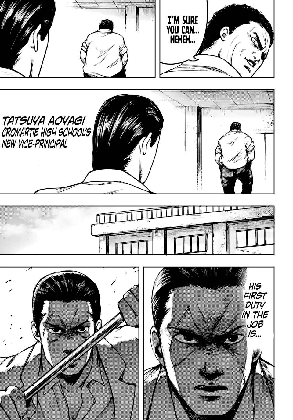 Page 13 Chapter 1 Cromartie High School: Staff Room