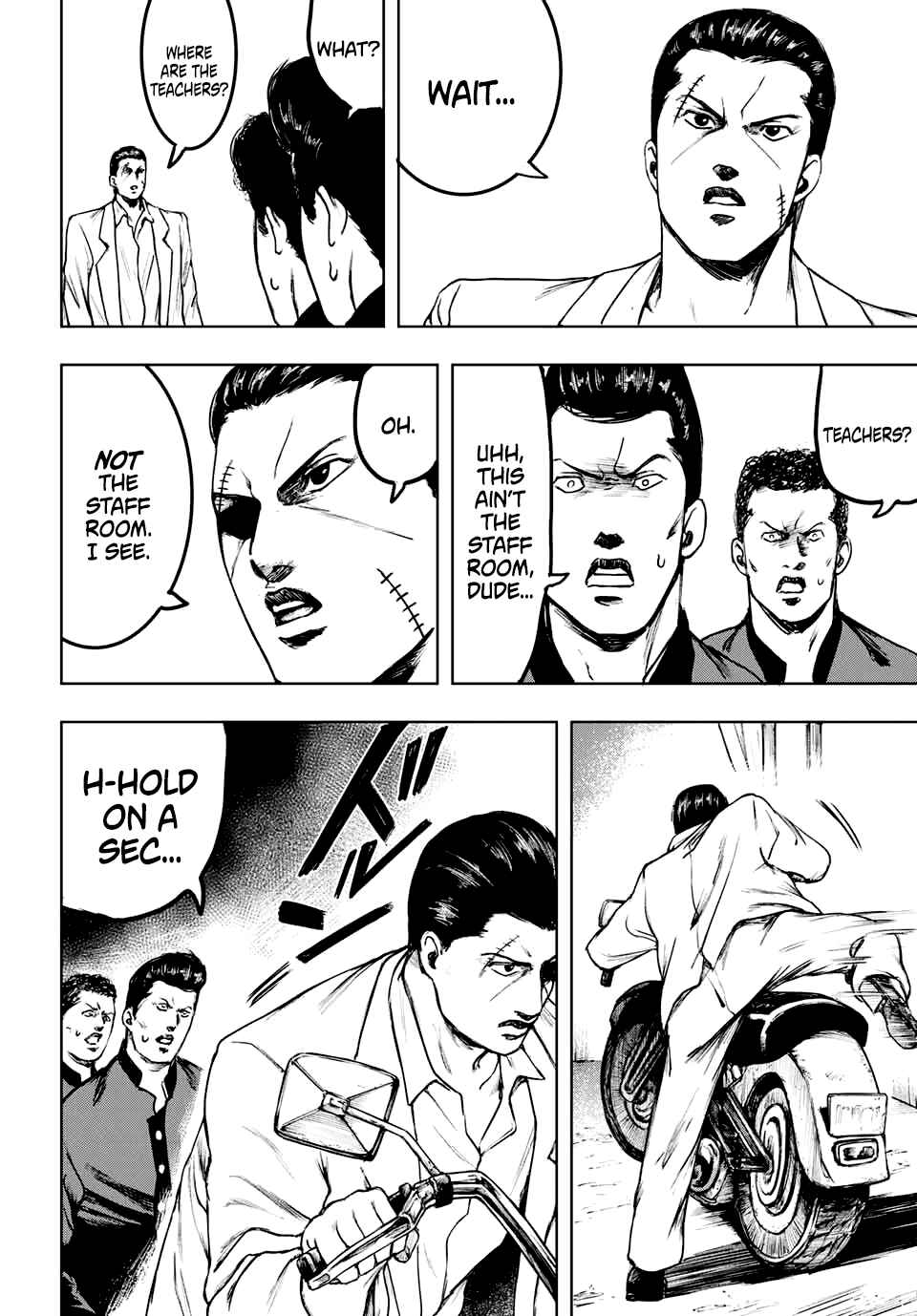 Page 6 Chapter 1 Cromartie High School: Staff Room