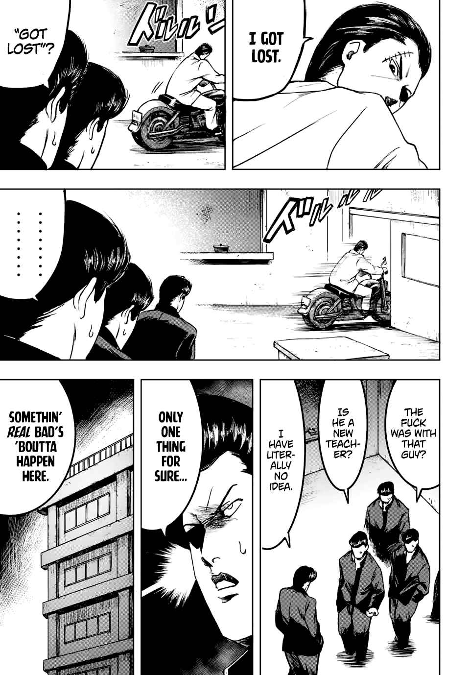 Page 7 Chapter 1 Cromartie High School: Staff Room