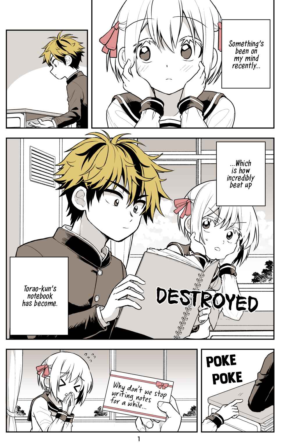 Page 1 Chapter 6 Torao-kuns Crush