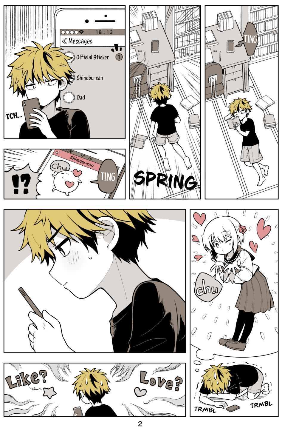 Page 2 Chapter 14 Torao-kuns Crush