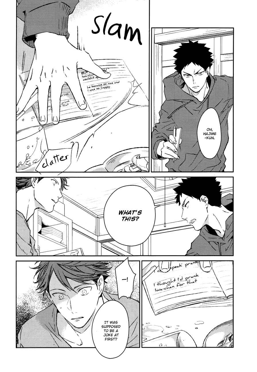 Page 26 Chapter Unknown_2482 Haikyu!! - Shisseishou Oikawa Tooru no Hanashi (Doujinshi)