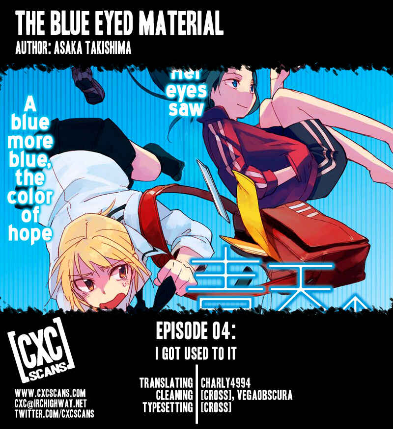 Page 1 Chapter 4 The Blue Eyed Material