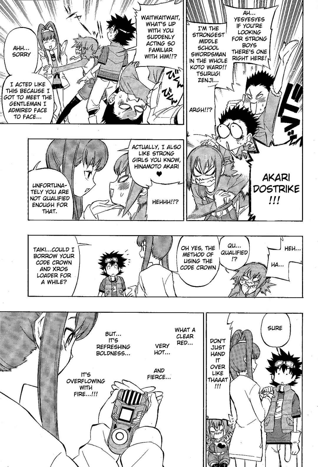 Page 5 Chapter 3 Digimon Xros Wars