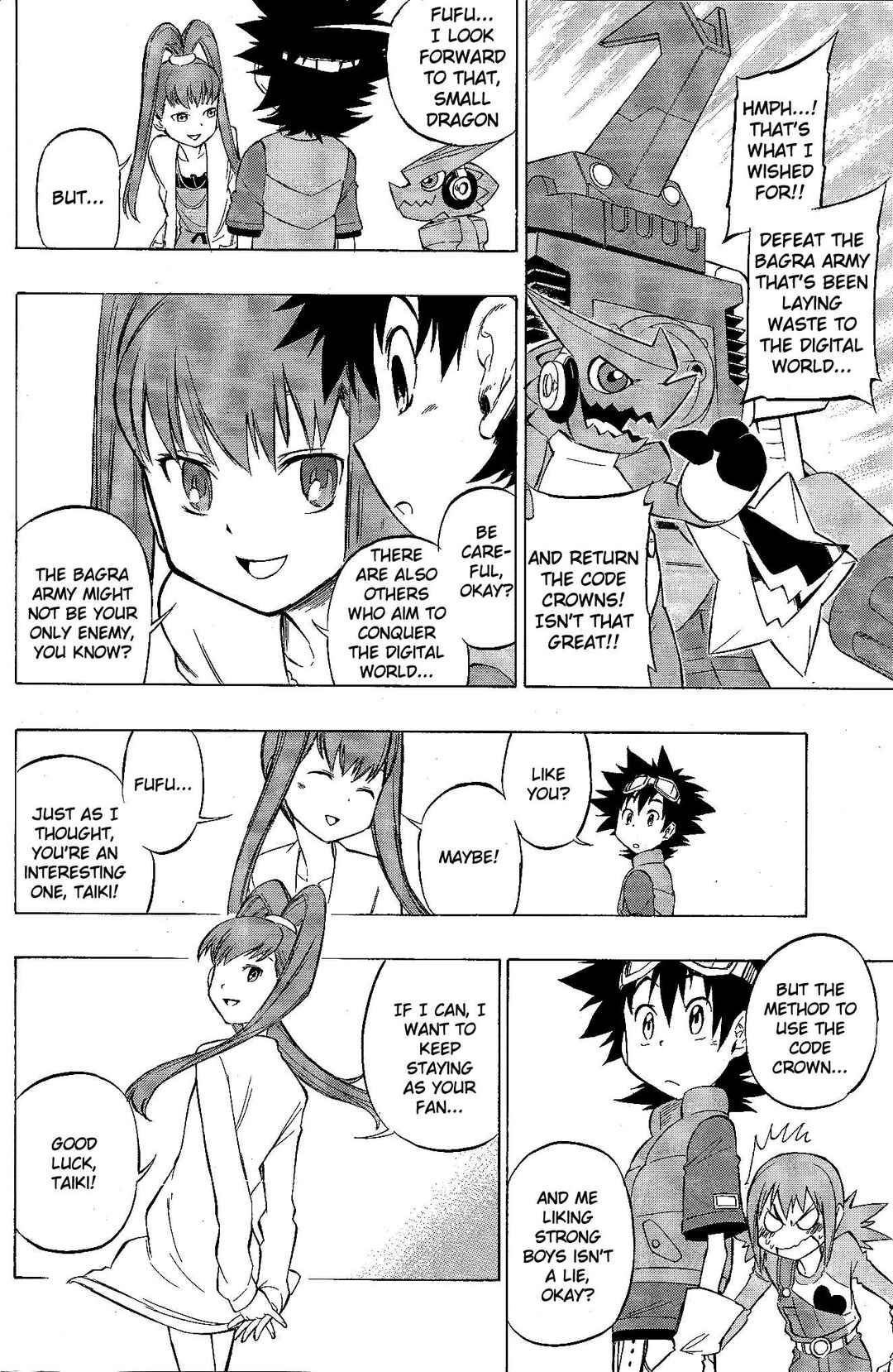 Page 8 Chapter 3 Digimon Xros Wars
