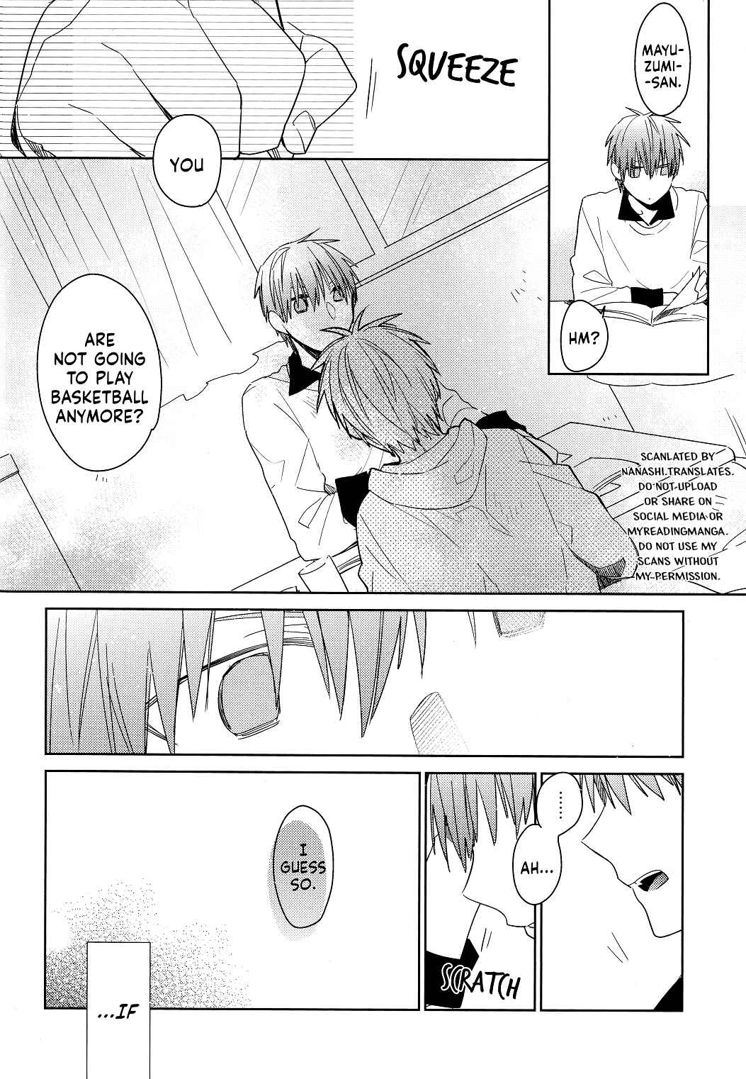 Page 10 Chapter Unknown_8d9e Kuroko no Basket - Yahari Seishun Suru Nara Nijigen ni Kagiru (Doujinshi)