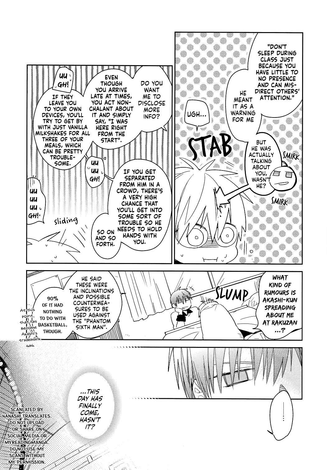 Page 7 Chapter Unknown_8d9e Kuroko no Basket - Yahari Seishun Suru Nara Nijigen ni Kagiru (Doujinshi)
