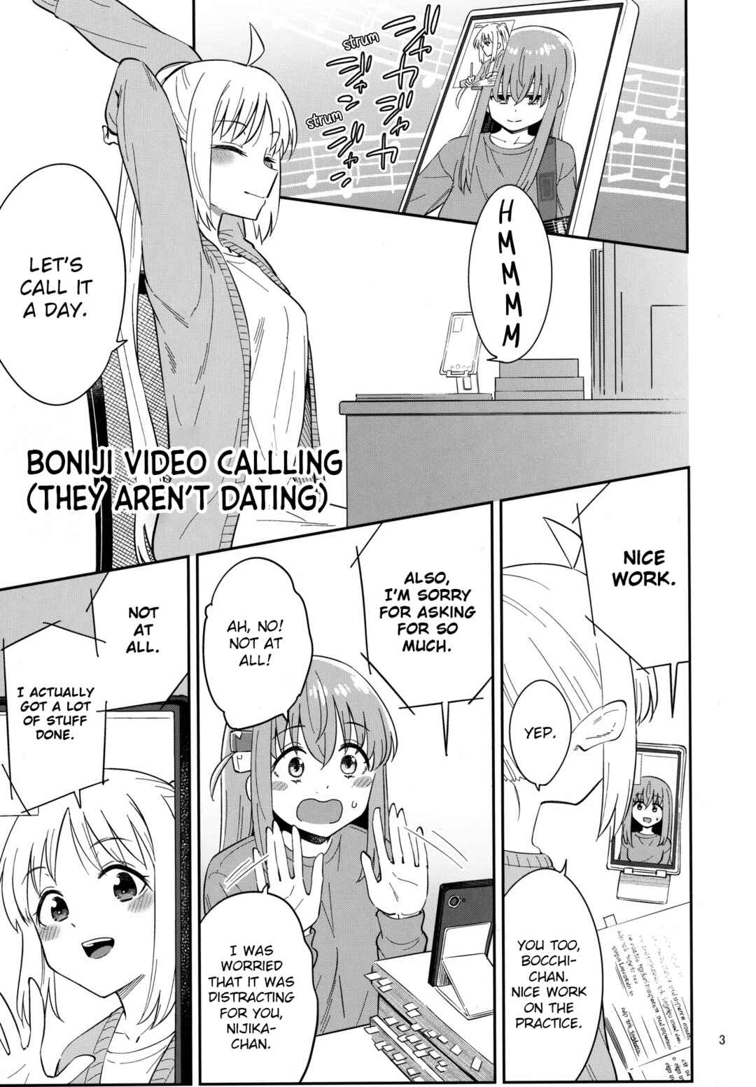 Page 2 Chapter Unknown_a5d8 Bocchi the Rock! - Sugary Days (Doujinshi)
