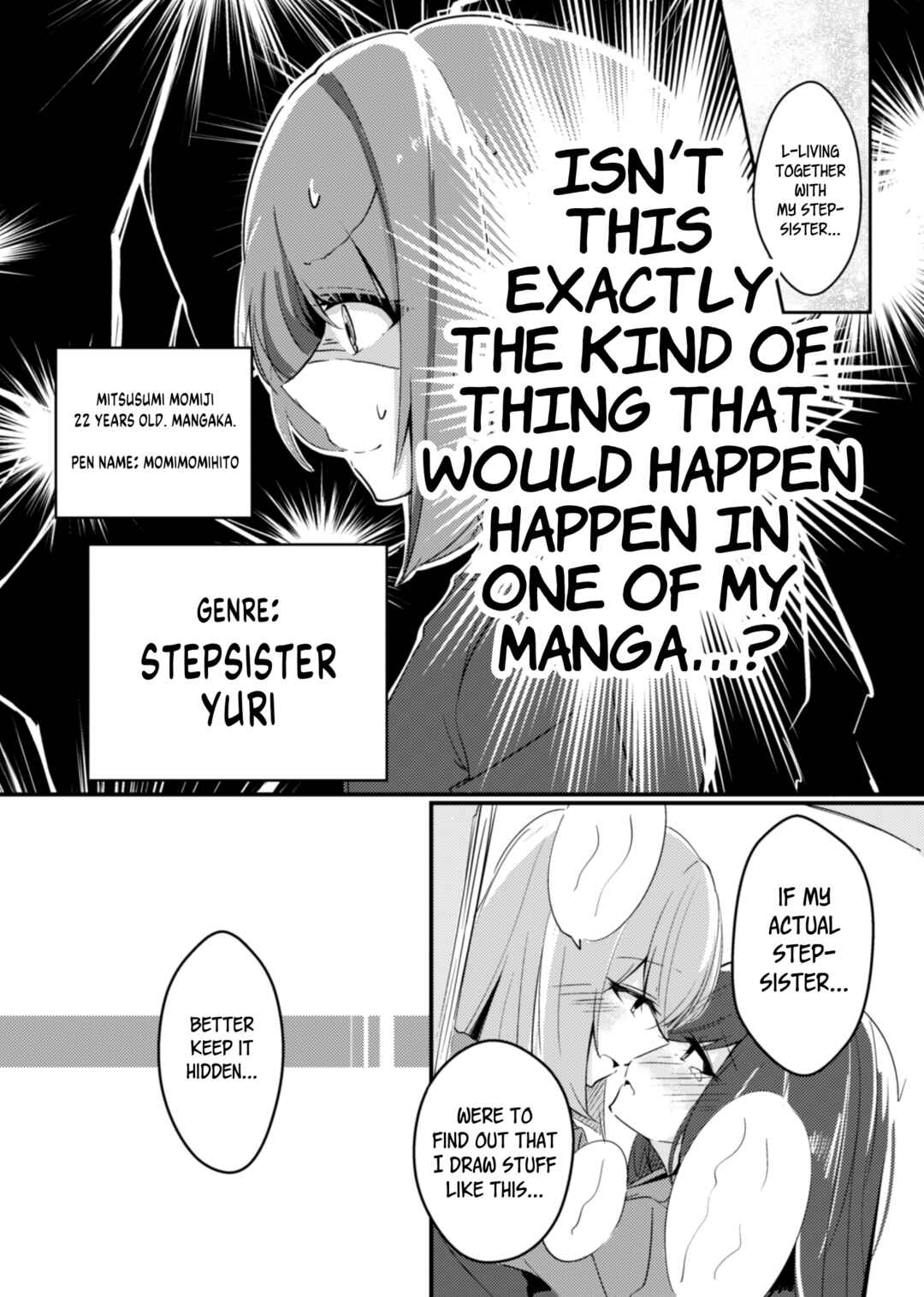 Page 2 Chapter 1 A Mangaka who Draws Sister Yuri Gets a Stepsister