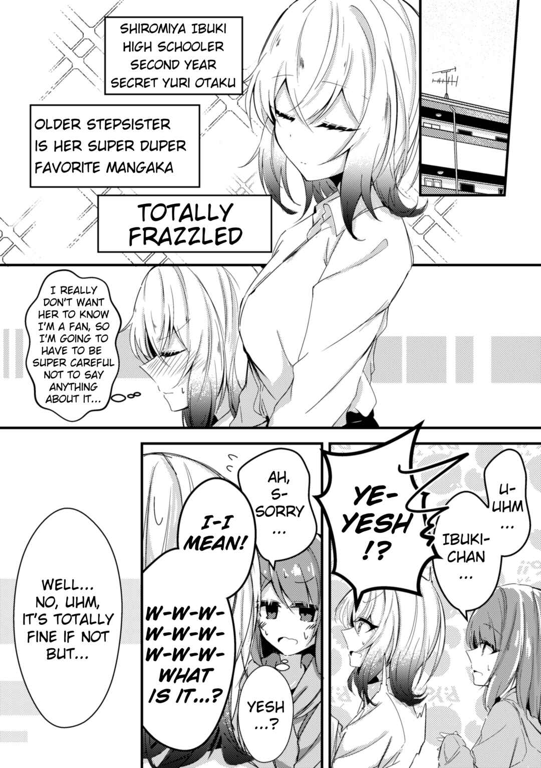 Page 3 Chapter 2 A Mangaka who Draws Sister Yuri Gets a Stepsister