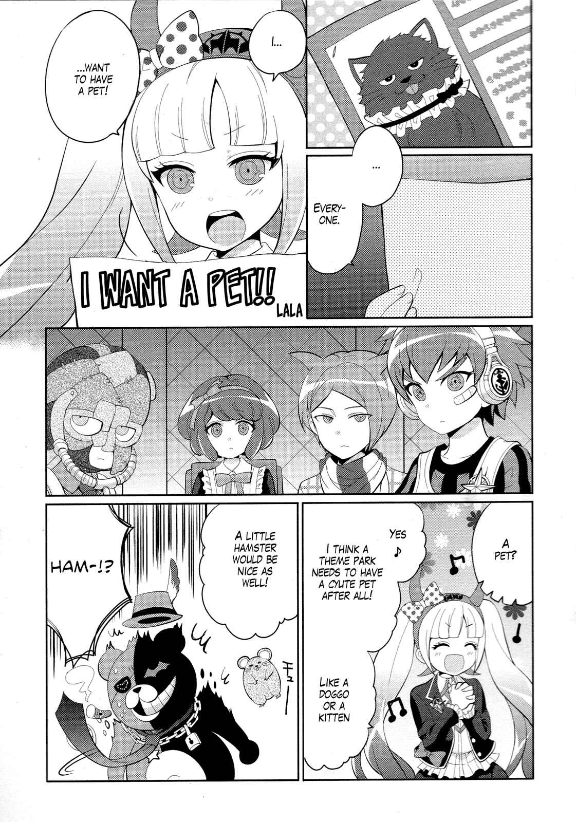 Page 1 Chapter 6 Ultra Despair Girls: Danganronpa Another Episode Comic Anthology