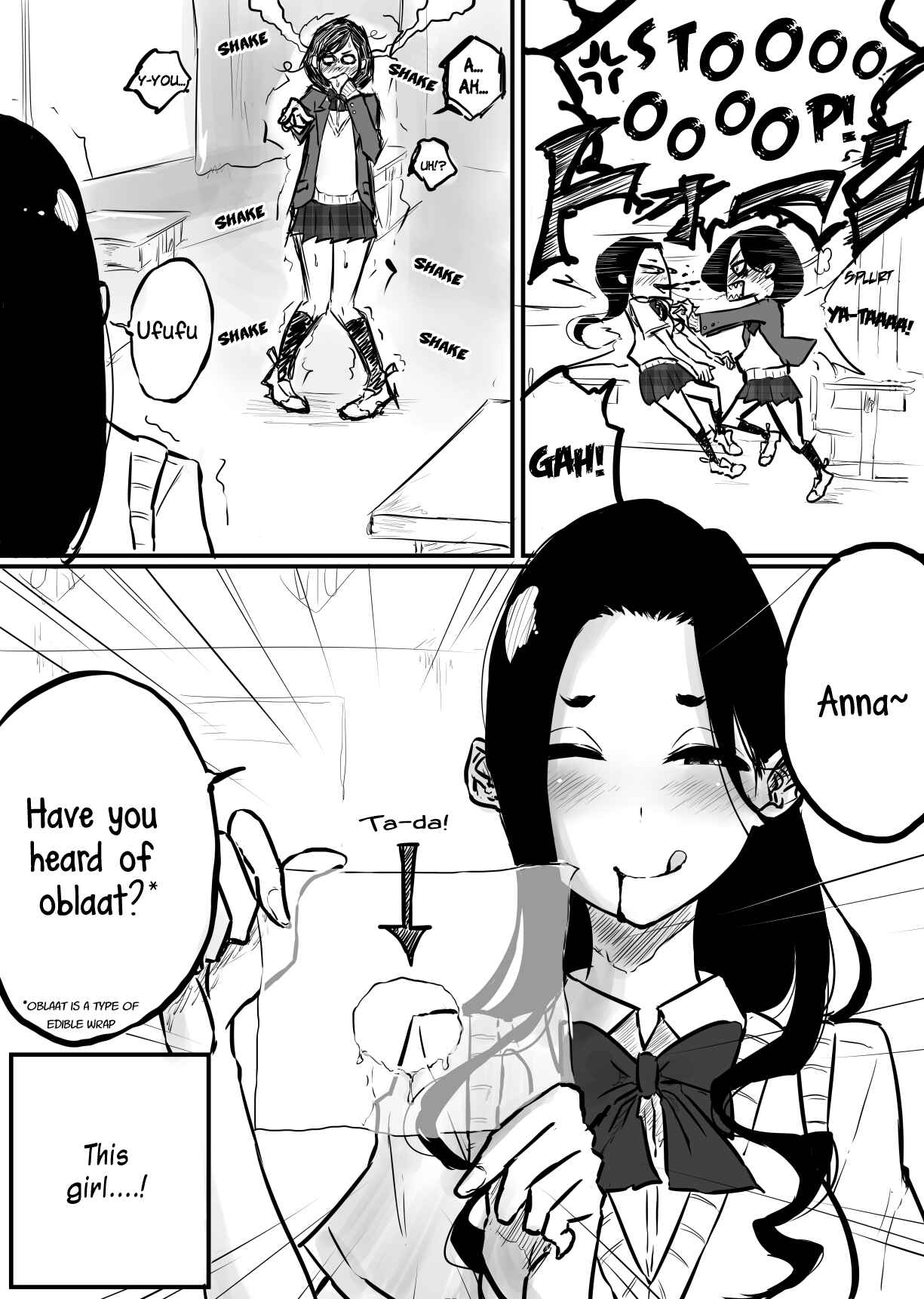 Page 3 Chapter Unknown_b7da Yuri Kiss Punishment Game