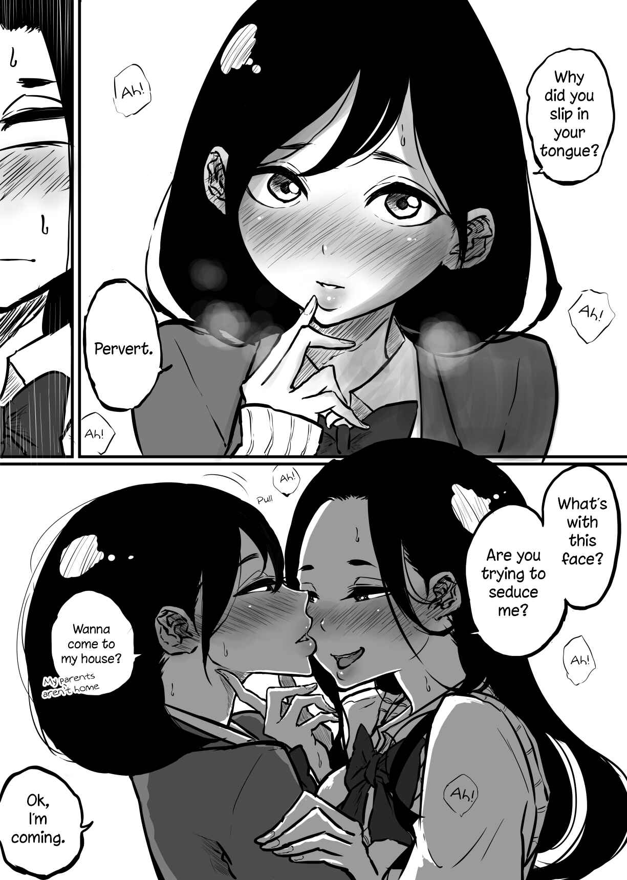 Page 4 Chapter Unknown_b7da Yuri Kiss Punishment Game