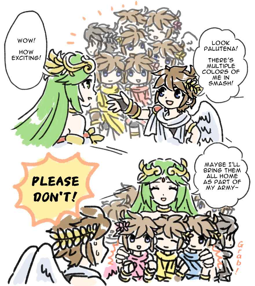 Page 1 Chapter Unknown_5ed9 Kid Icarus - Hitode Fusoku (Doujinshi)
