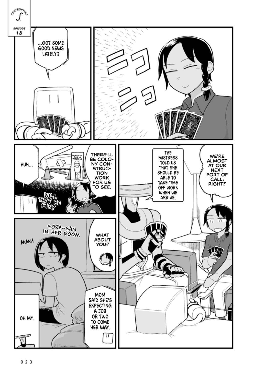 Page 1 Chapter 18 Sora ni Mairu