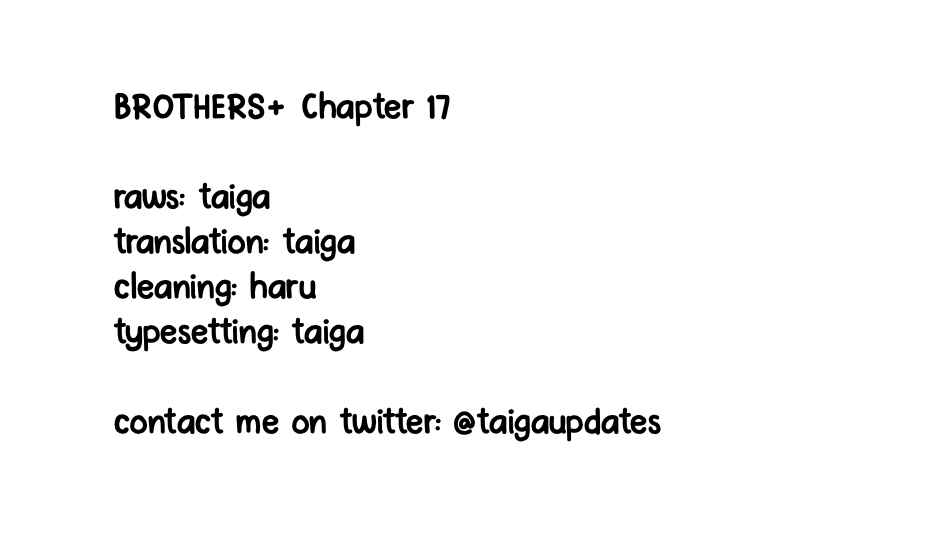 Page 1 Chapter 17 Brothers +