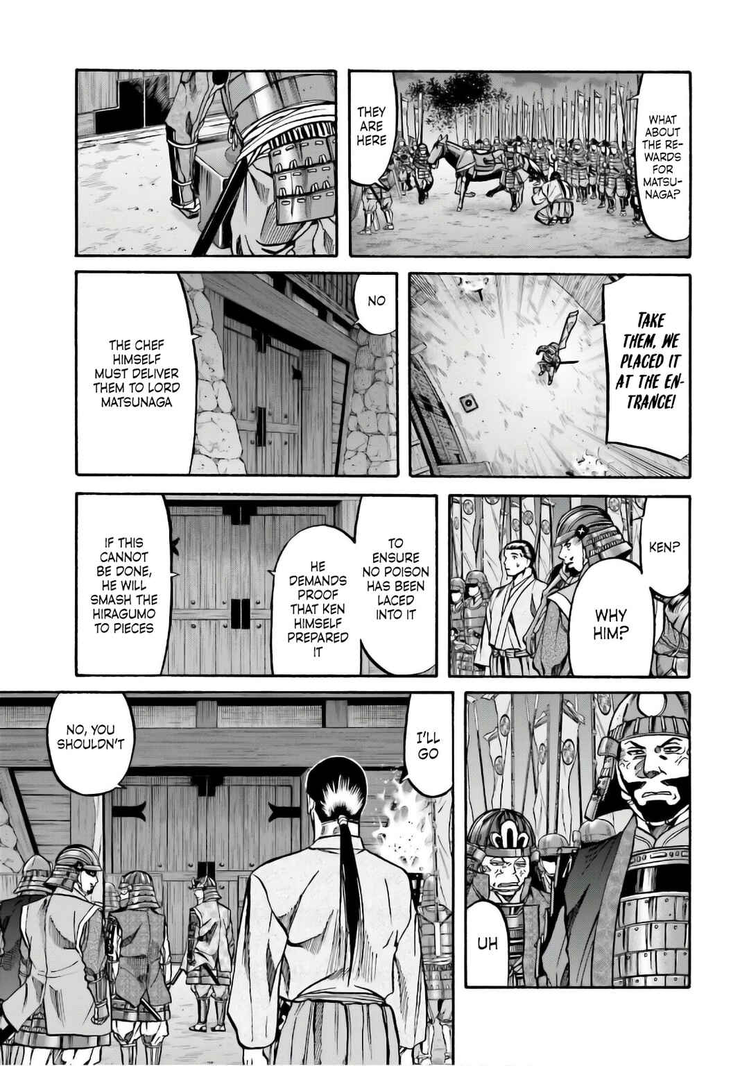 Page 11 Chapter 188 Nobunaga no Chef