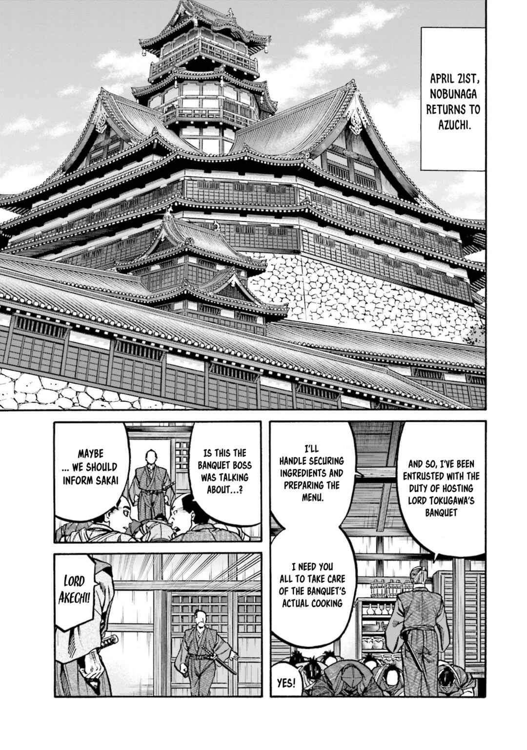 Page 24 Chapter 274 Nobunaga no Chef