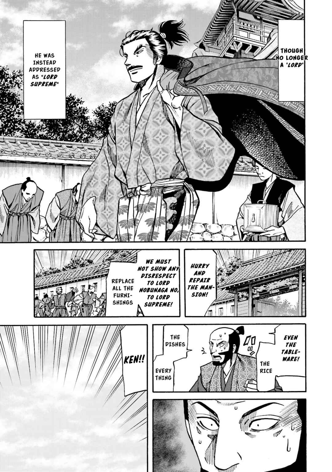 Page 8 Chapter 141 Nobunaga no Chef