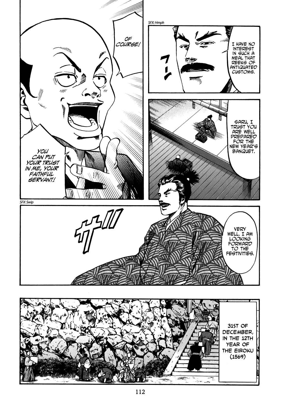 Page 4 Chapter 13 Nobunaga no Chef