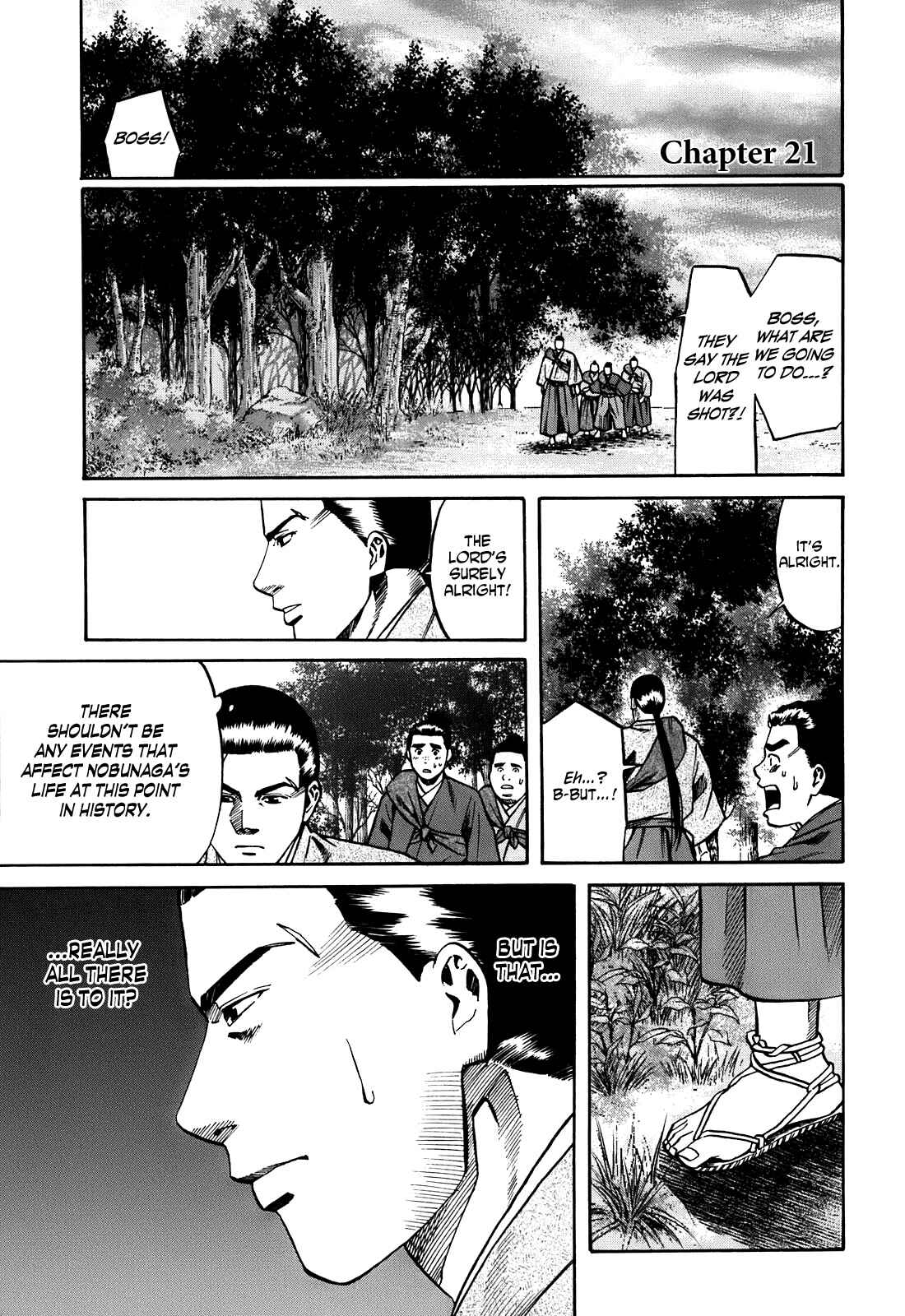 Page 1 Chapter 21 Nobunaga no Chef