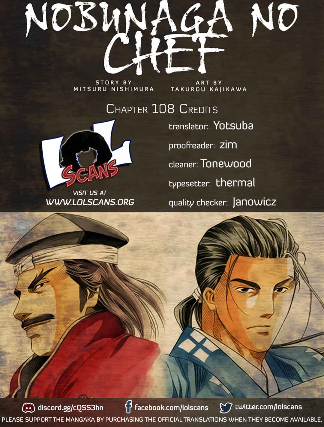 Page 3 Chapter 108 Nobunaga no Chef