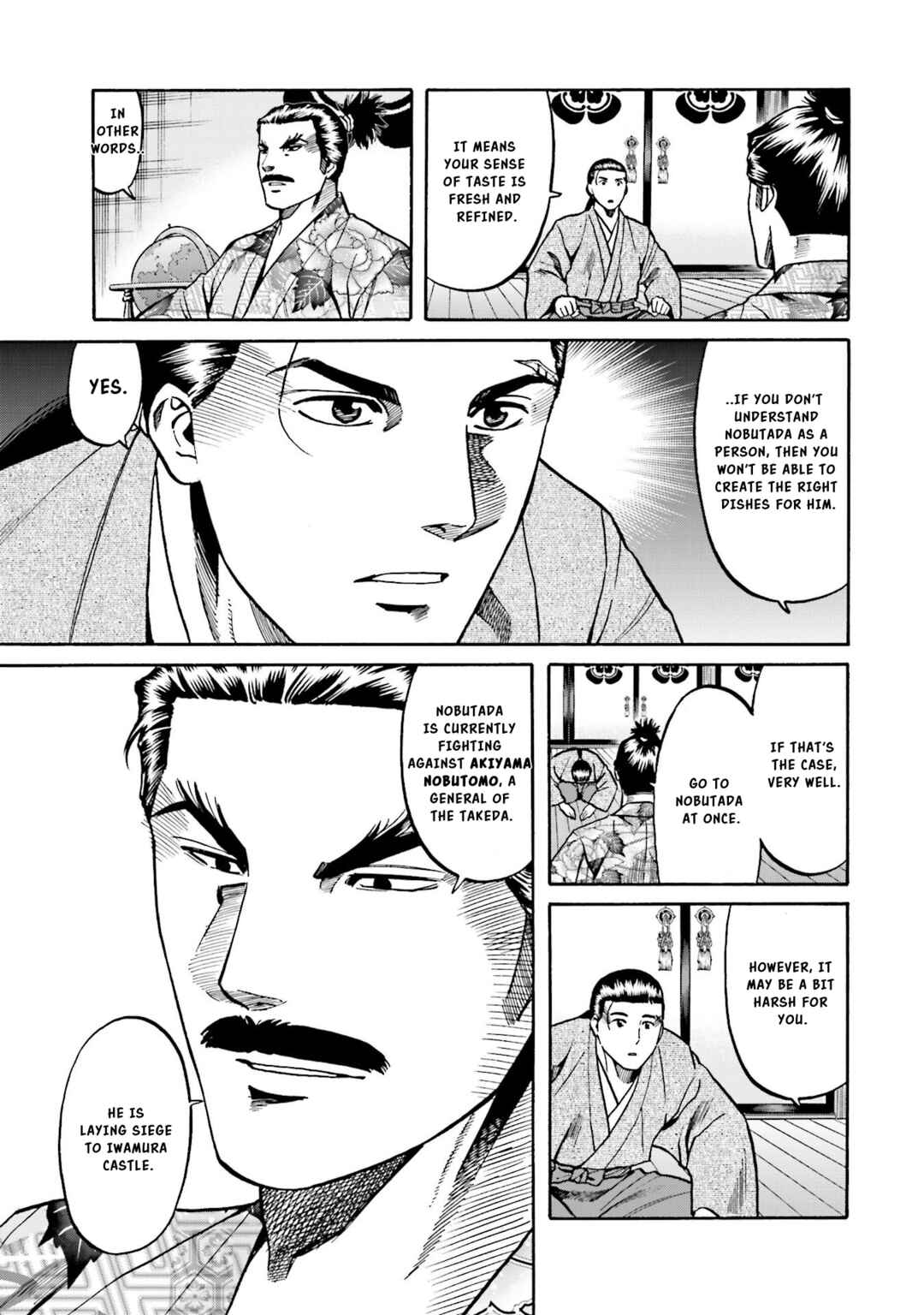 Page 7 Chapter 134 Nobunaga no Chef