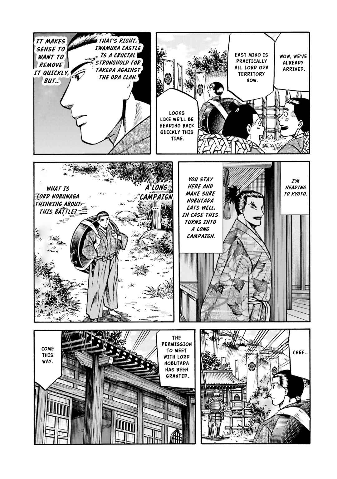 Page 9 Chapter 134 Nobunaga no Chef