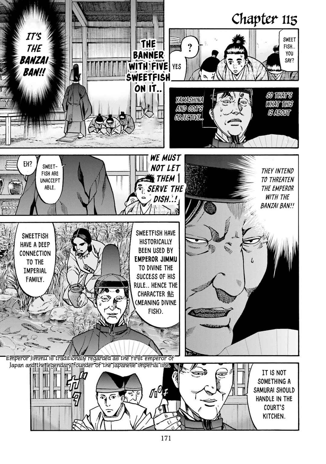 Page 1 Chapter 115 Nobunaga no Chef