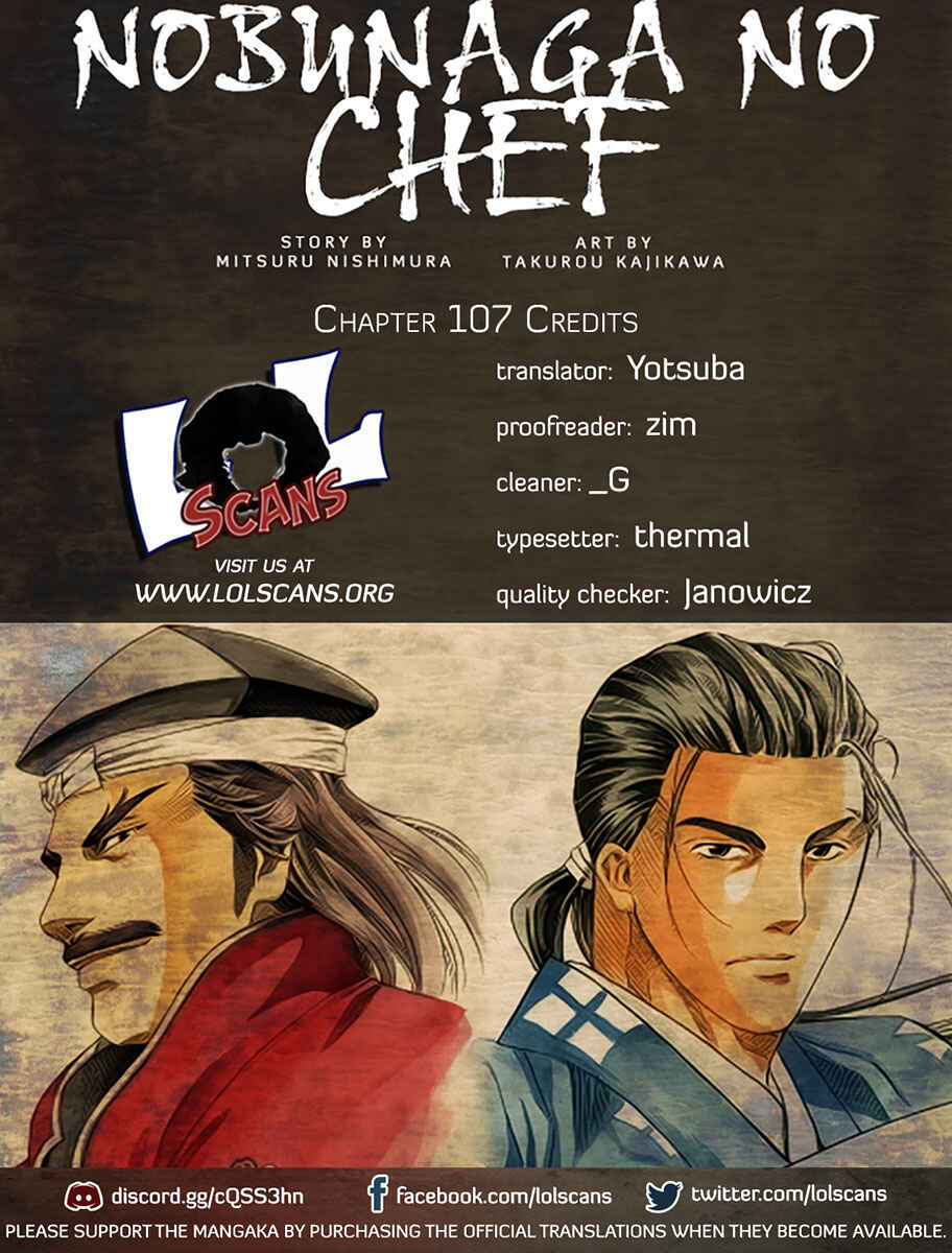 Page 2 Chapter 107 Nobunaga no Chef