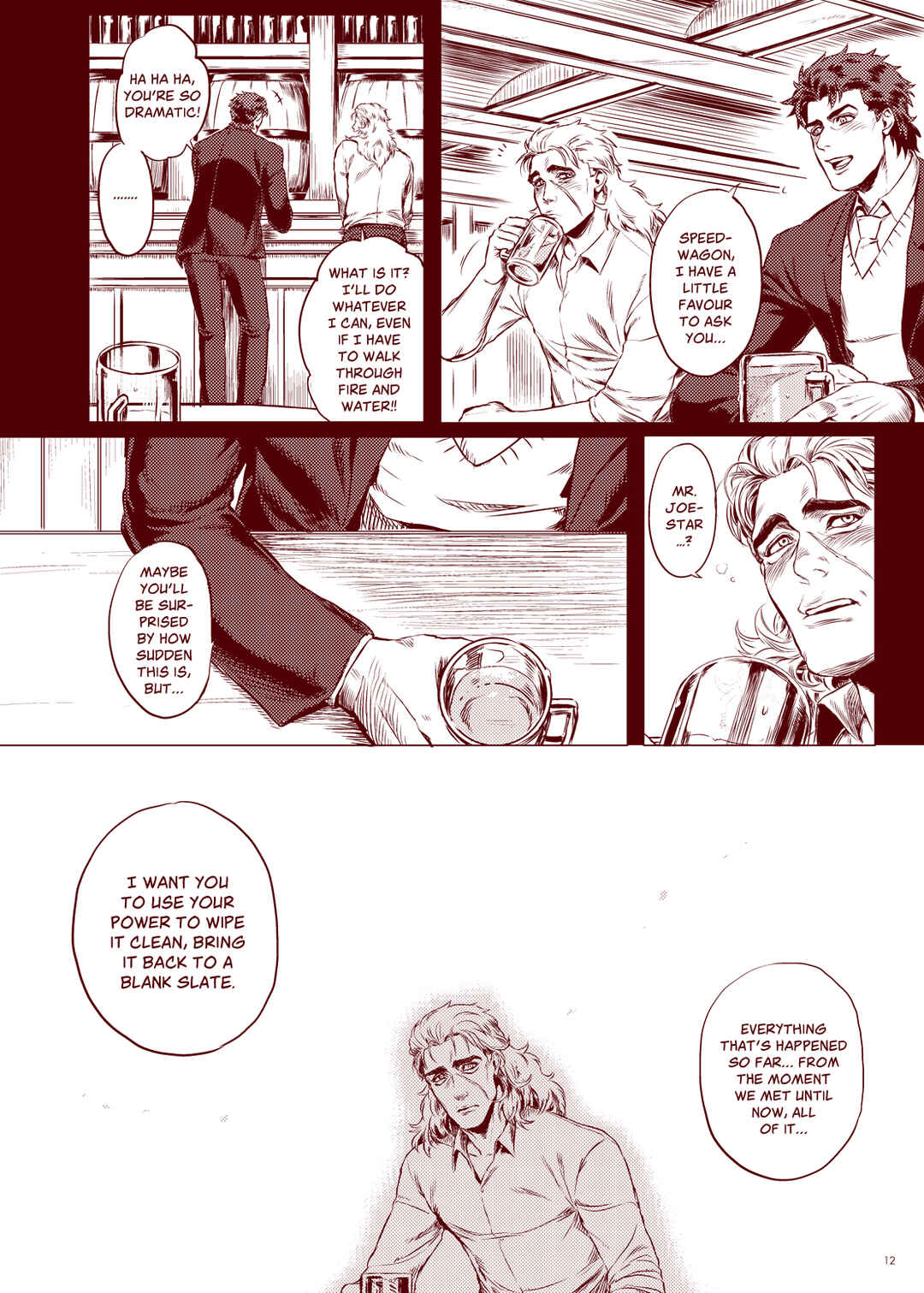 Page 10 Chapter Unknown_35e9 Jojos Bizarre Adventure - Beginning 1 (Doujinshi)