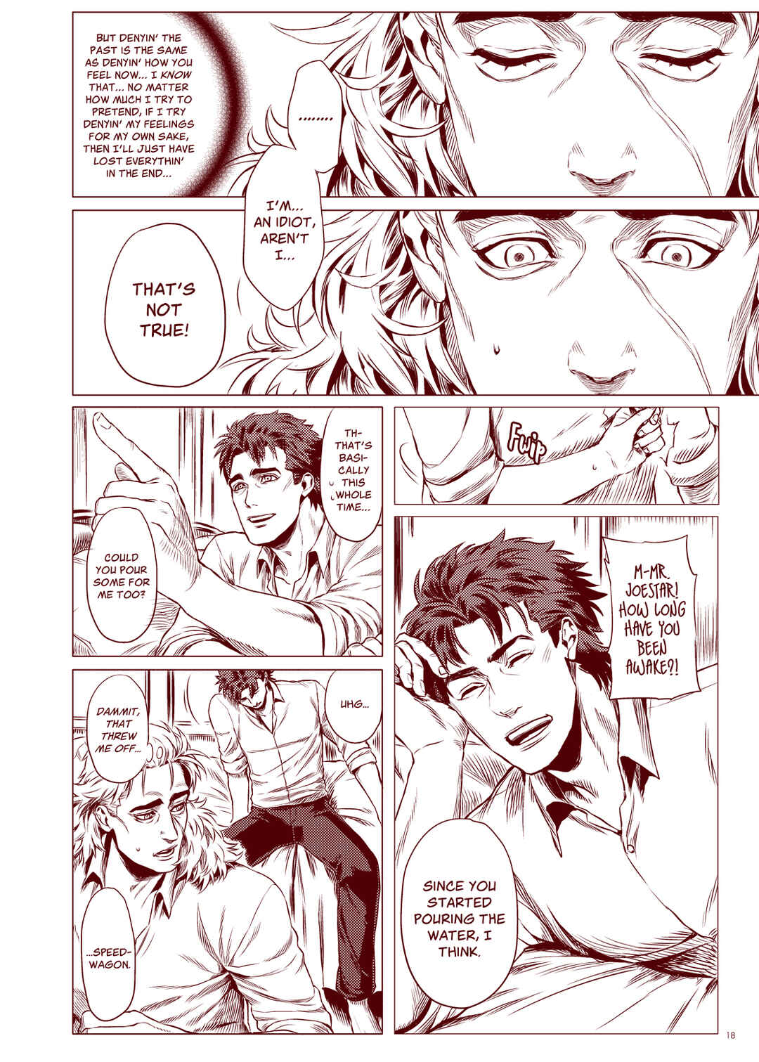 Page 16 Chapter Unknown_35e9 Jojos Bizarre Adventure - Beginning 1 (Doujinshi)
