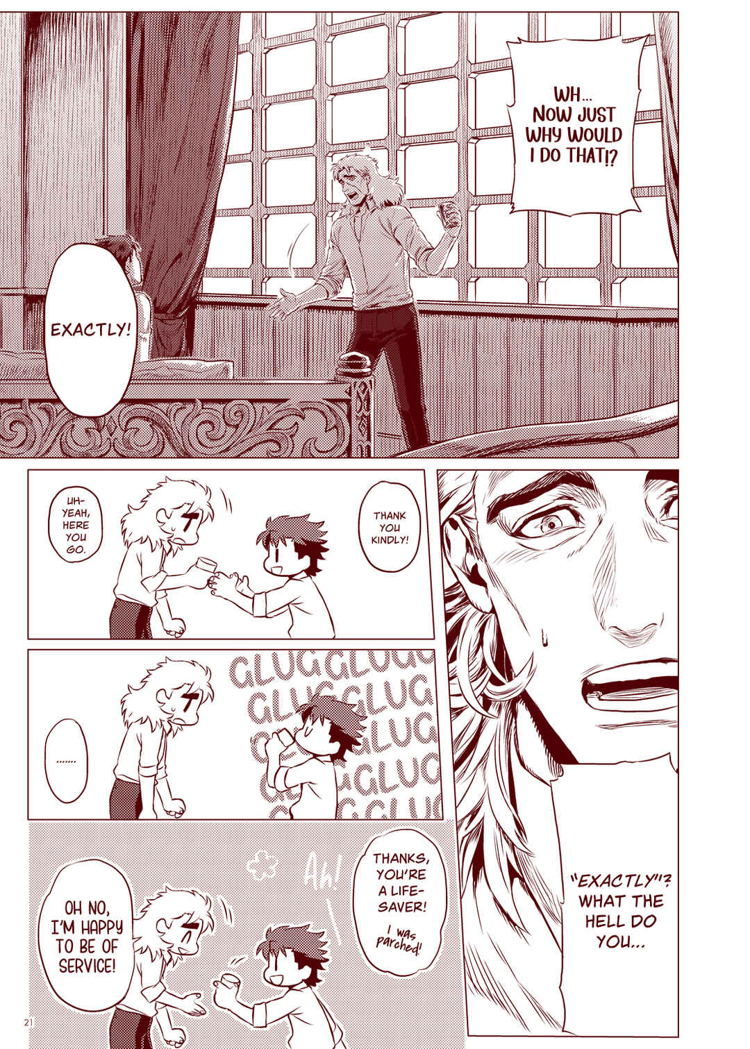 Page 19 Chapter Unknown_35e9 Jojos Bizarre Adventure - Beginning 1 (Doujinshi)