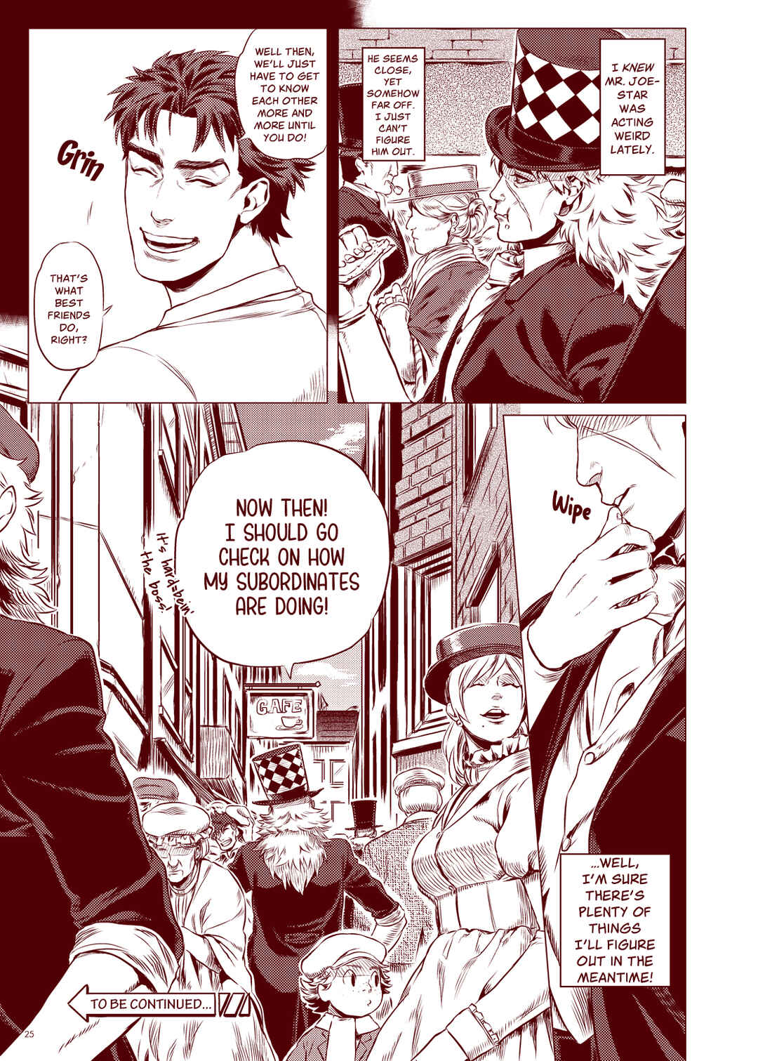 Page 22 Chapter Unknown_35e9 Jojos Bizarre Adventure - Beginning 1 (Doujinshi)