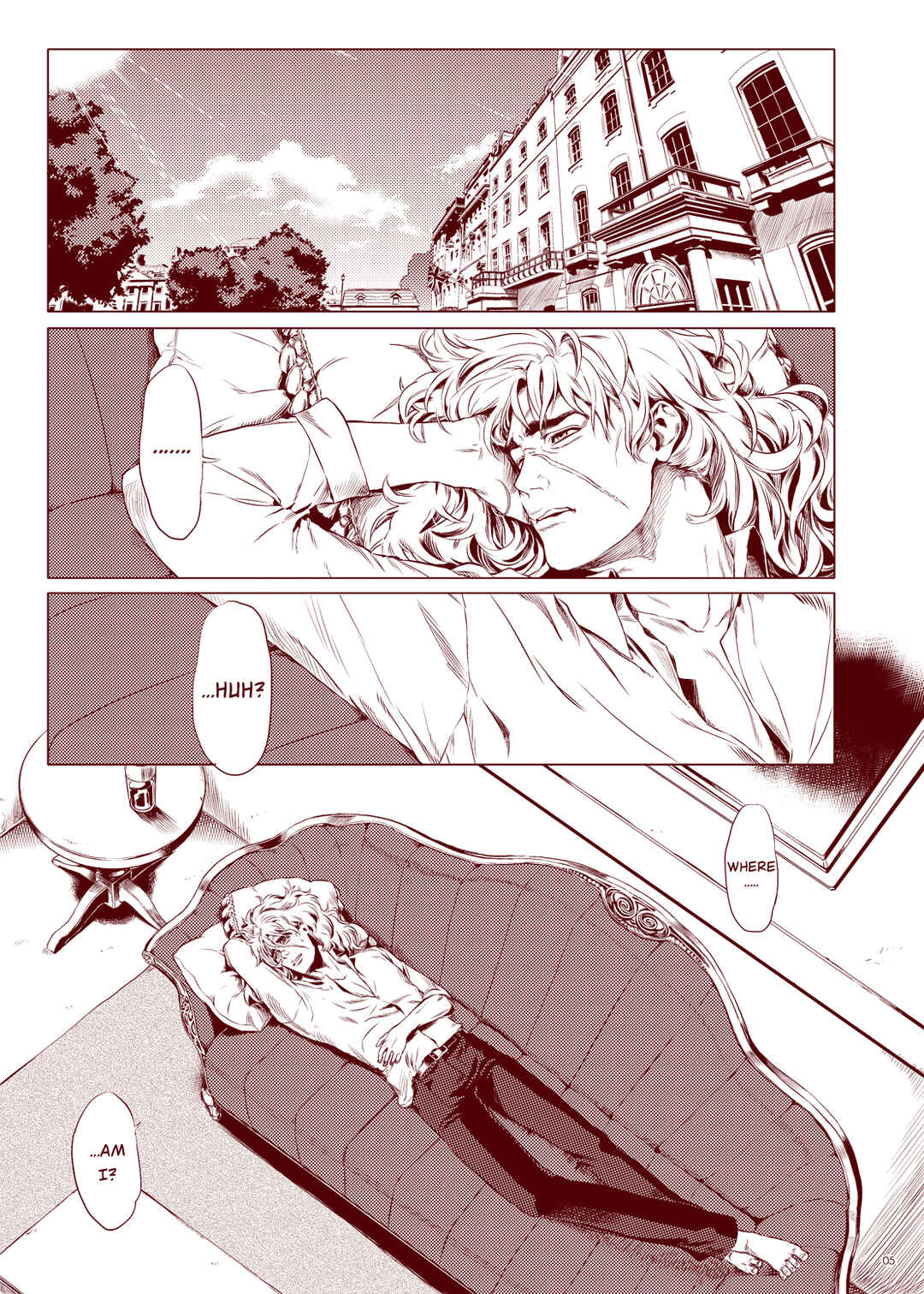 Page 3 Chapter Unknown_35e9 Jojos Bizarre Adventure - Beginning 1 (Doujinshi)