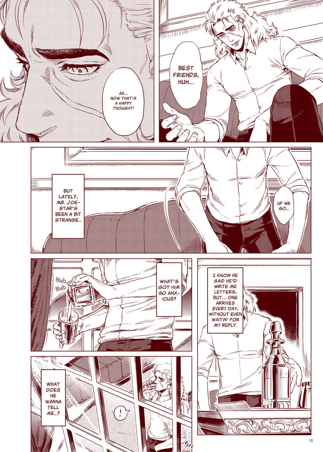 Page 8 Chapter Unknown_35e9 Jojos Bizarre Adventure - Beginning 1 (Doujinshi)