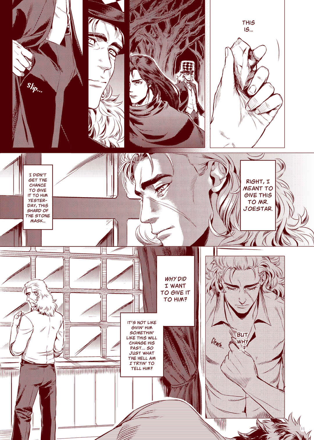 Page 9 Chapter Unknown_35e9 Jojos Bizarre Adventure - Beginning 1 (Doujinshi)