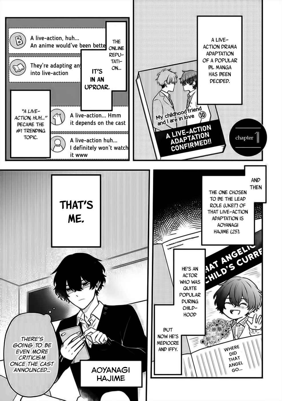 Page 2 Chapter 1 BL Drama no Shuen ni Narimashita