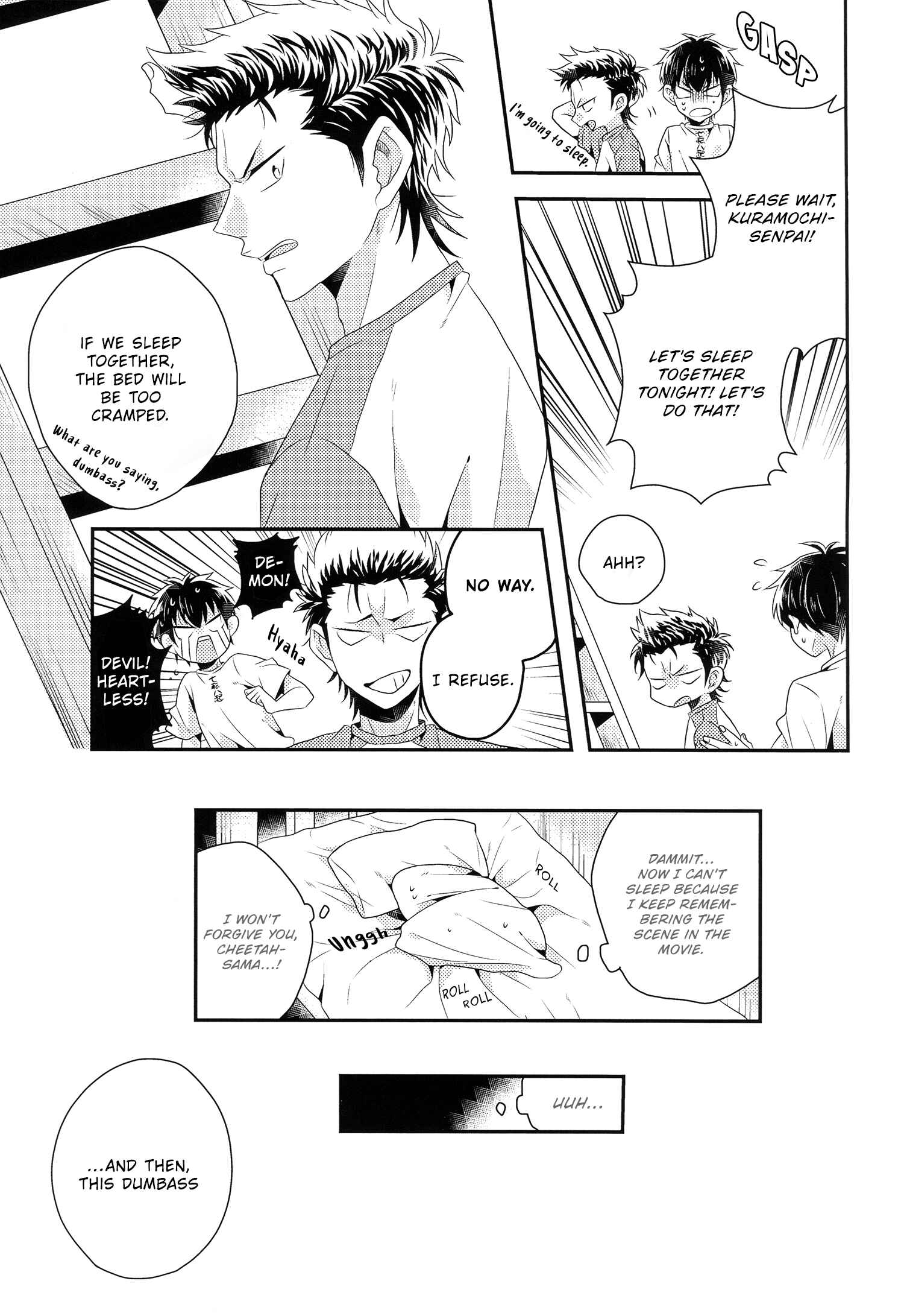 Page 8 Chapter Unknown_48c2 Diamond no Ace - Nee, Chotto Mimi Kashite (Doujinshi)