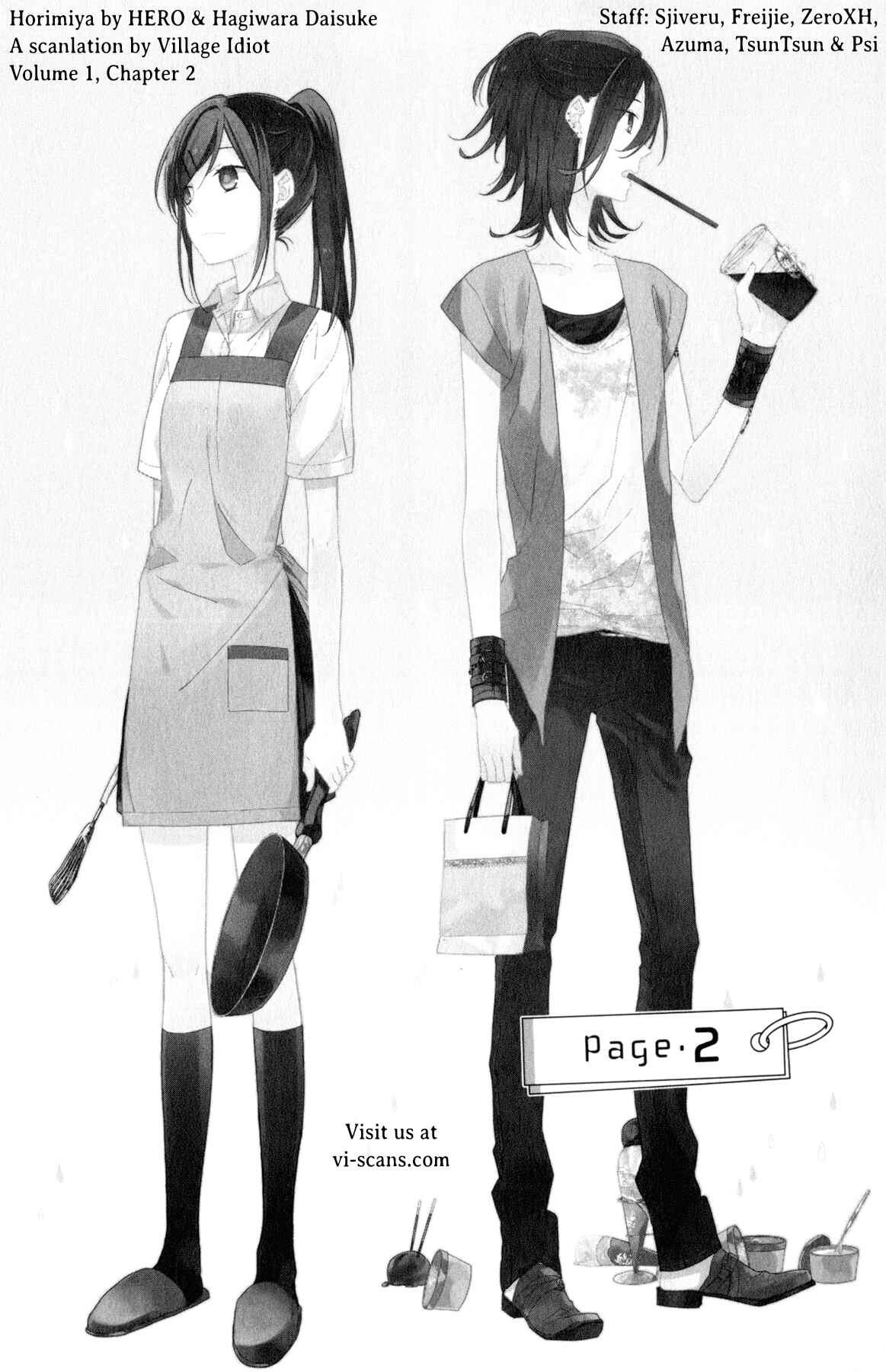 Page 3 Chapter 2 Horimiya