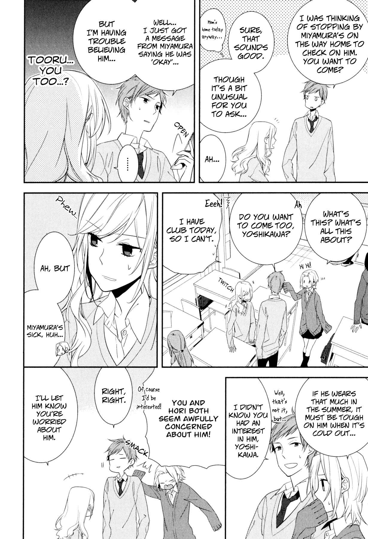 Page 8 Chapter 5 Horimiya