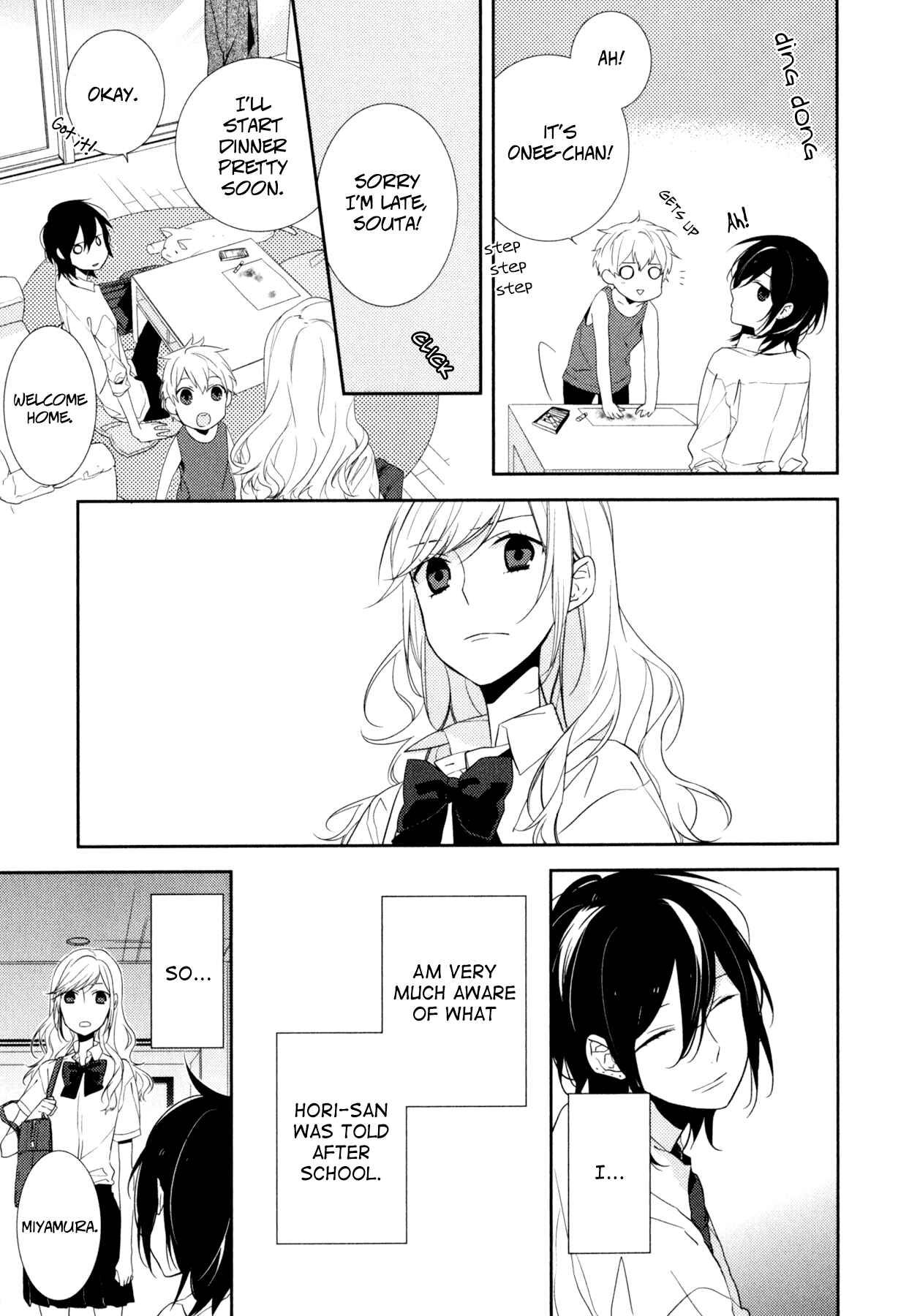 Page 17 Chapter 3 Horimiya