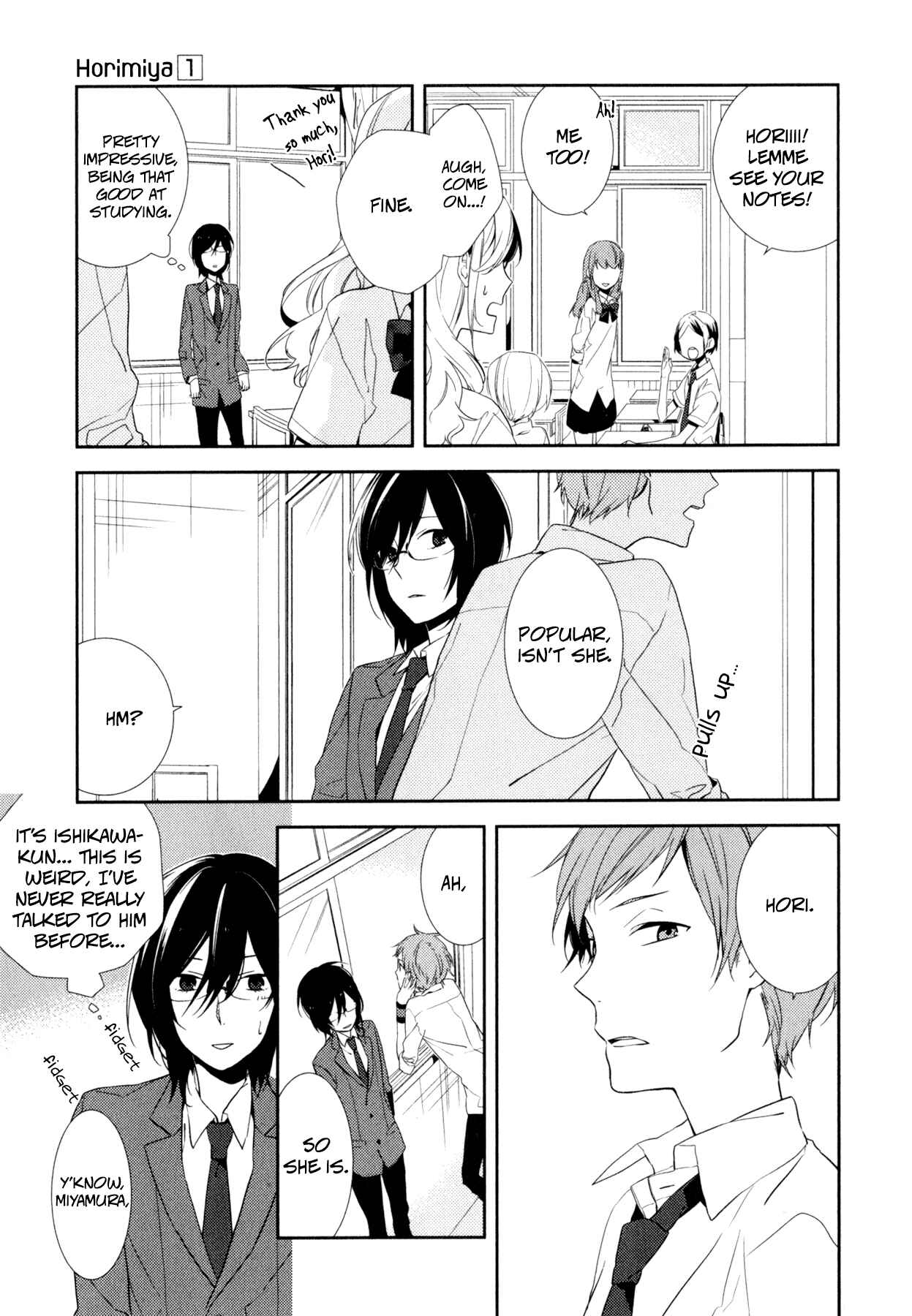 Page 3 Chapter 3 Horimiya
