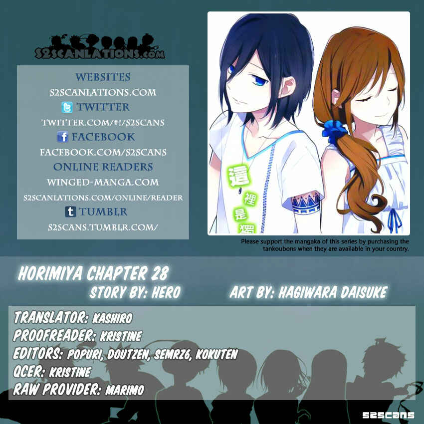 Page 27 Chapter 28 Horimiya