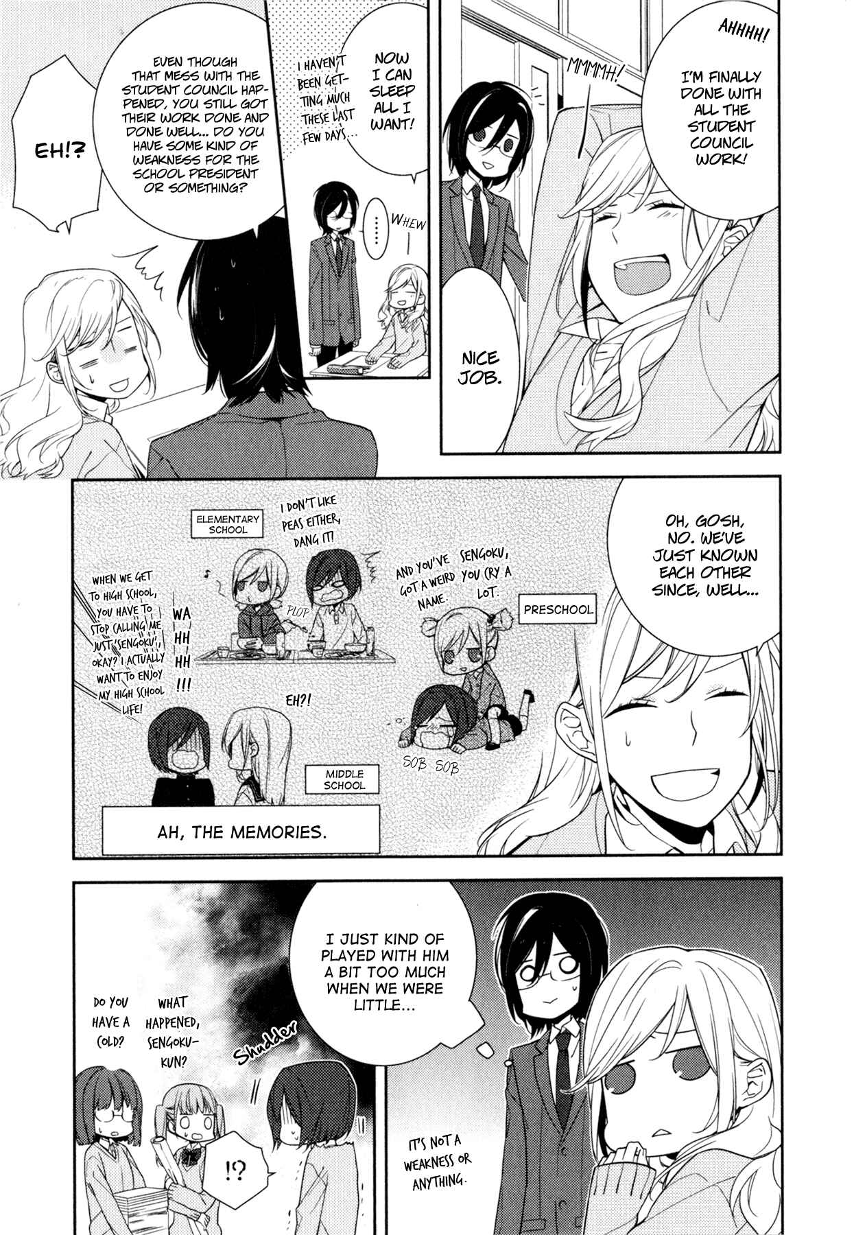 Page 1 Chapter 8 Horimiya