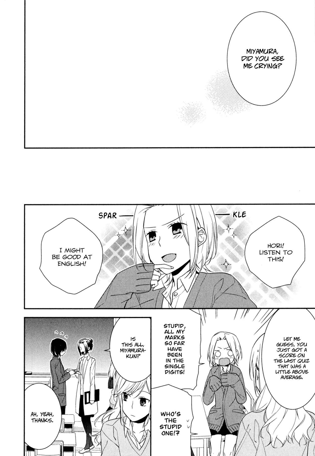Page 18 Chapter 8 Horimiya