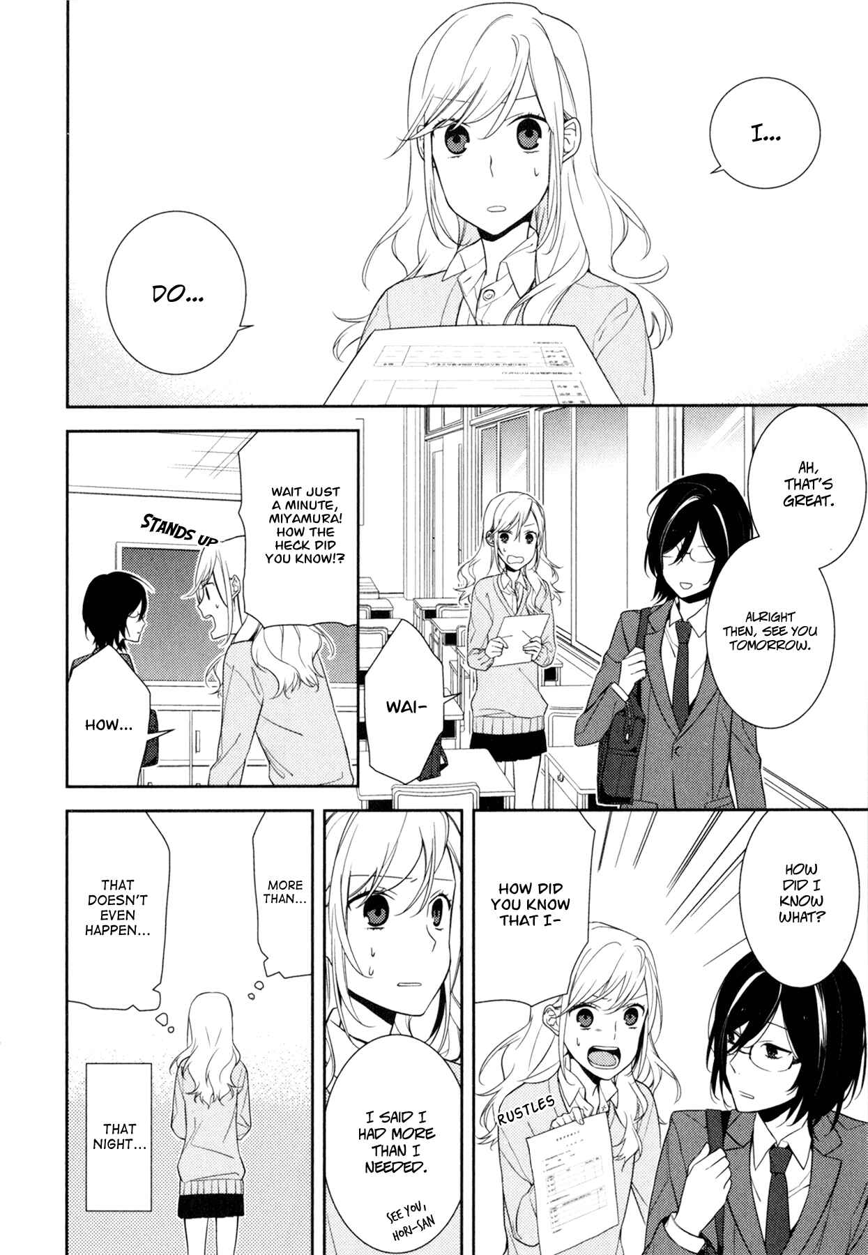 Page 20 Chapter 8 Horimiya
