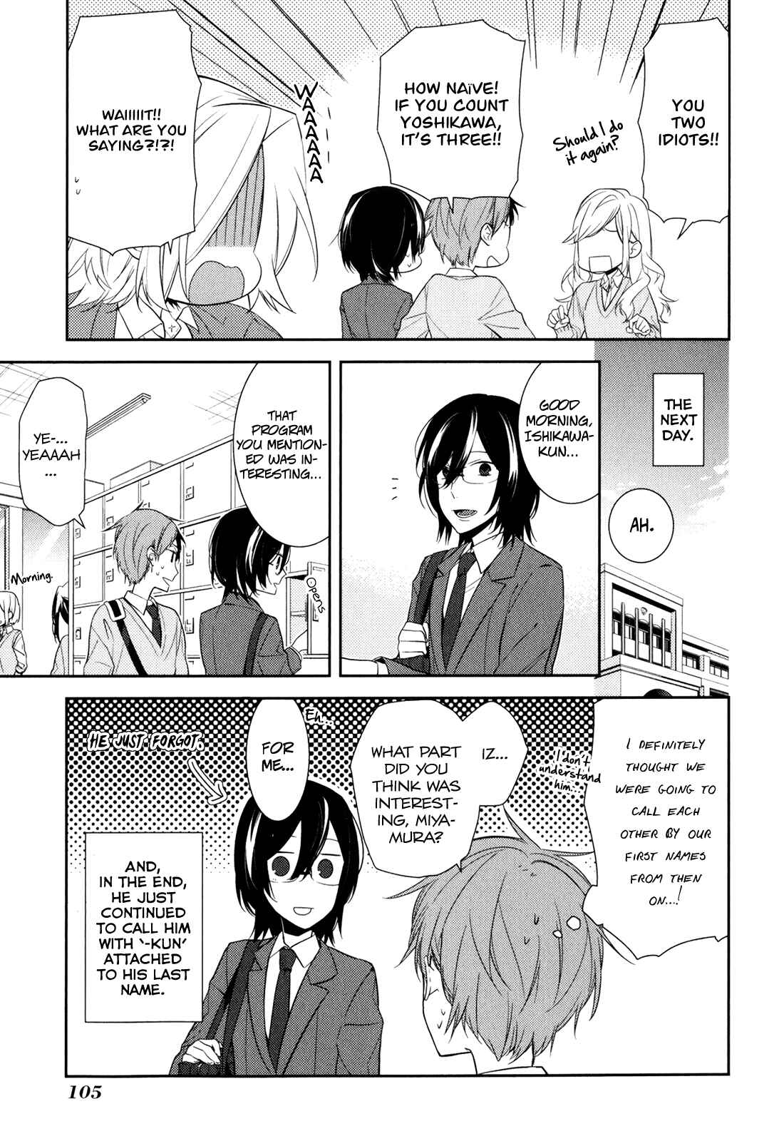 Page 27 Chapter 10 Horimiya